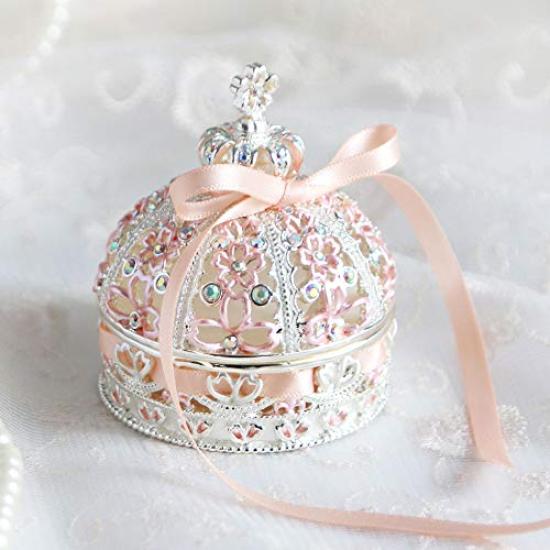 Crown with Pierce Purchase from Pierce <Sakura Ribbon> [Direct Shop] (BabyPink)