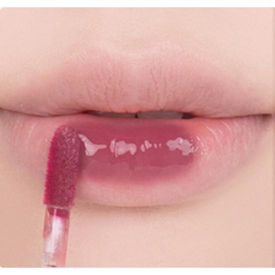 rom&nd Juicy Lasting Tint 15 Bare Fig — Soft Fig MLBB Glossy Long-Lasting Lip Tint