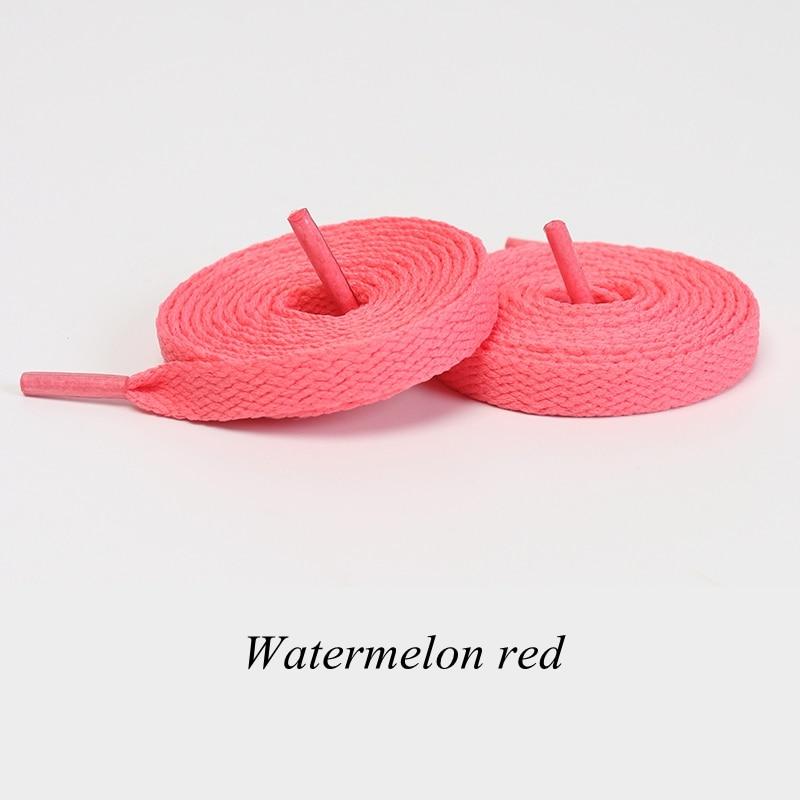 1 para płaskich sznurowadeł klasyczne sznurowadła pasują modne jednolite sportowe sznurowadła codzienne unisex sznurówki do butów akcesoria do butów