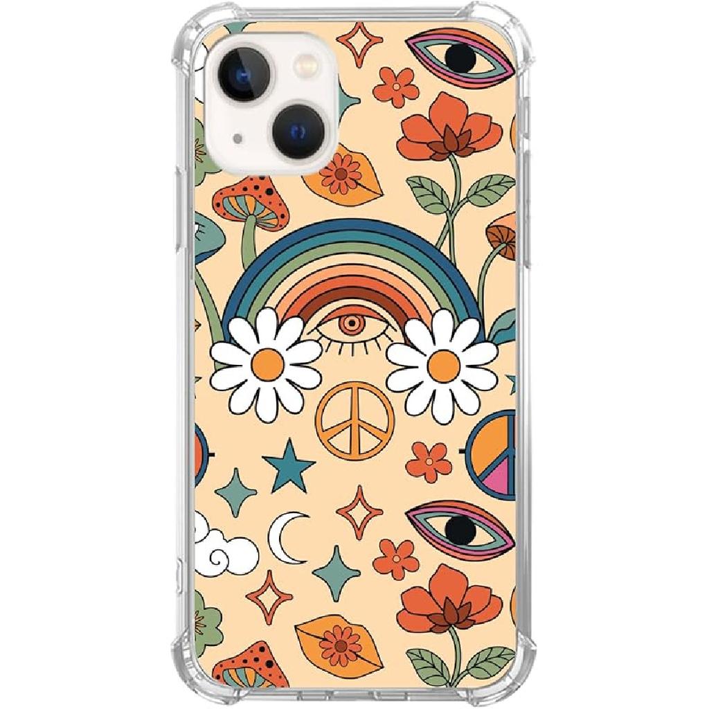 West Cowboy Phone Case Compatible with iPhone 15, Vintage Western Country Cowboy Phone Case for iPhone 15, Trendy Unique Design TPU Bumper Cover Case