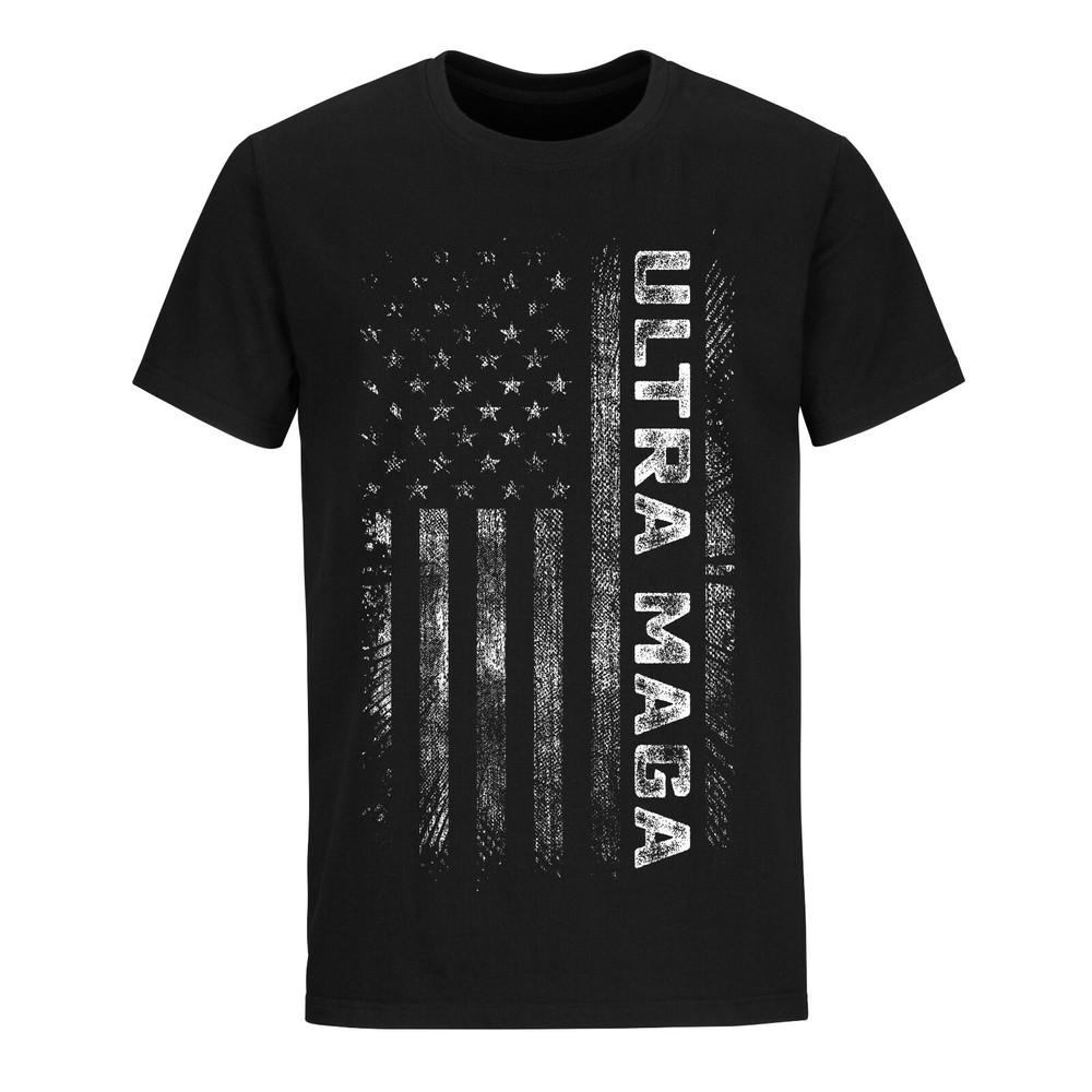 

Ultra MAGA Joe Biden Funny Tshirt Political Shirts Trump 2024 USA Flag 4XL