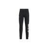 Adidas Vintage Logo Printed Knit Sports Pants Women Pants Black AJ4592