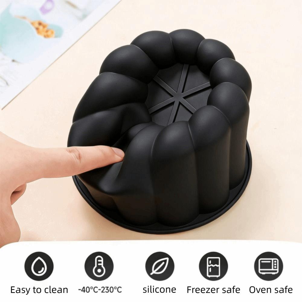 Wavy Lace Silicone Cake Mold Concave Design Baking Supplies Mousse Cake Mold  Kitchen Baking