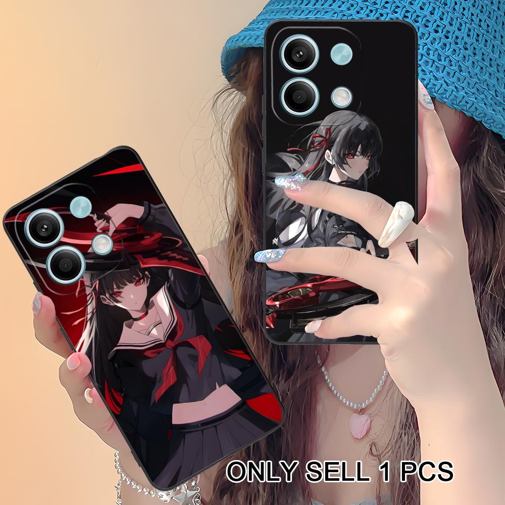 Wuthering Waves Chisa Phone Case for Xiaomi Redmi 15 14 13 12 A5 3 2 1 C Plus 4G 5G Soft TPU Shockproof Cover