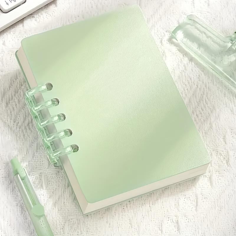 A7 Spiral Notebook, Sugar Color Random, 86 Sheets Portable Pocket Notepad for School Office Gift