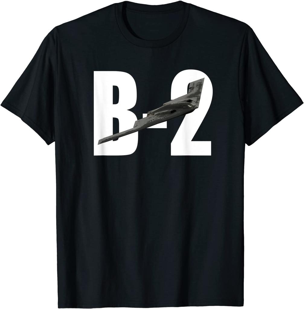 B2 B2 Spirit Stealth Bomber Jet Plane Unisex TShirt Short Sleeve Casual 100 Cotton ONeck Summer Tees