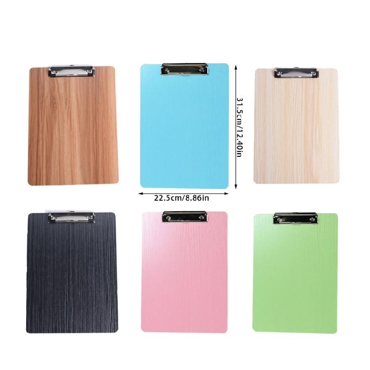 A4 Document Clipboard Wooden Drawing Clipboards Sketch Board Writing Board Office School Supplies