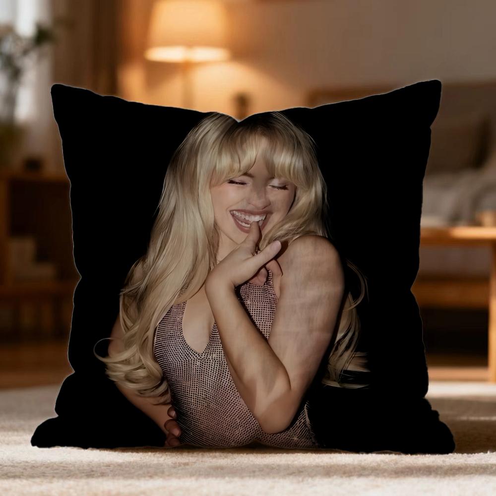 Fashion S-Ssabrina Carpentered Cushion Cover Soft Washable Pillow Case Multi-Scene for Couch Bed Travel Office Use
