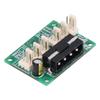 Fan Hub Adjustable Speed 2K‑50KHZ Adjustable 3Pin 2510 12V Fan Controller for Computer Industrial Ca