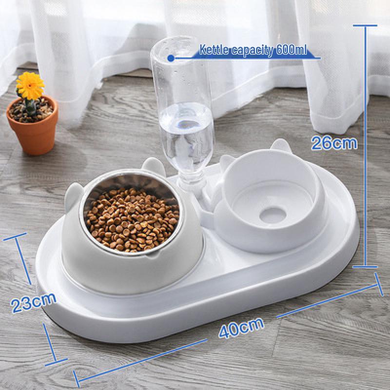 Pet Automatic Stainless Steel Water Feeder Bowl for Dogs & Cats