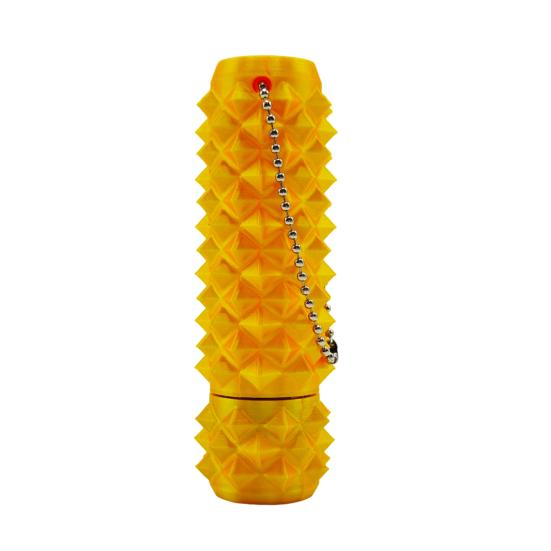 Pichlavý Grippie Stim Fidget Hračka Rotující Vlček Úleva od Stresu Dospívající Dospělí 3D Tištěný Nástroj pro Bolest Stimming Přenosný Hrubý Váleček Klíčenka Senzorická Hračka
