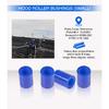8 Pack Hood Roller Bushings For Peterbilt 357, 375, 379, Reference Part 13-04391, 13-03593, 377 With J Style Hinges, Polyurethane Hood Roller Bushing