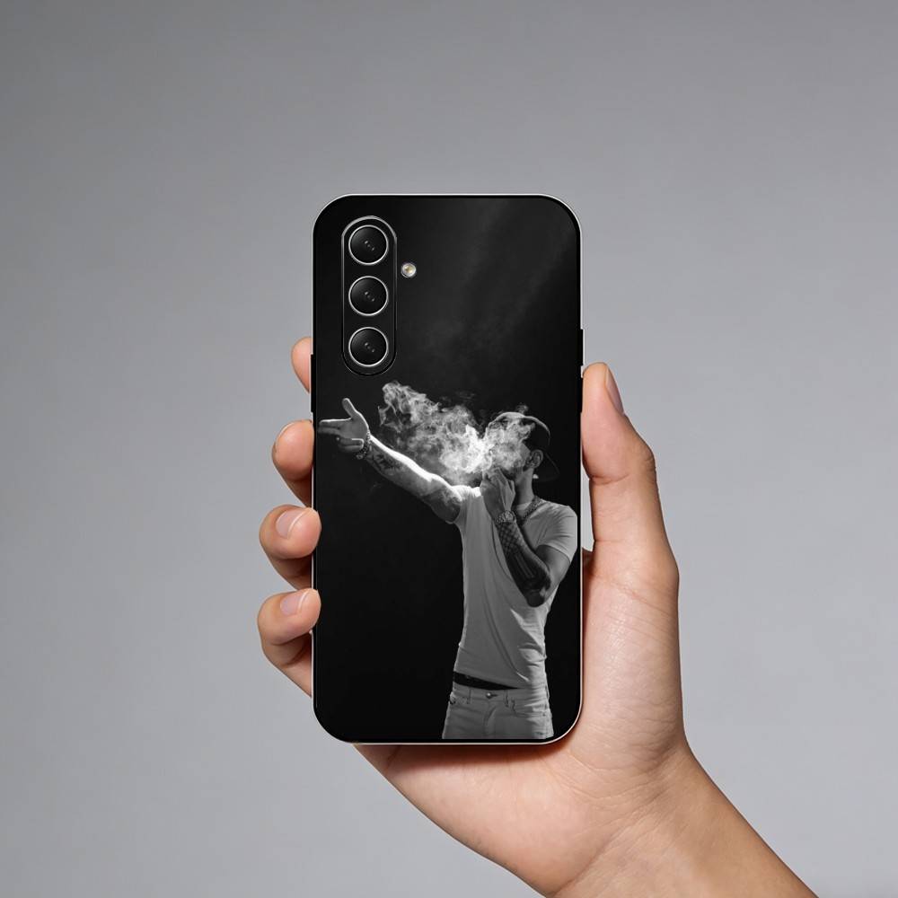 Rapper JC R-REYES Tour Phone Case For Samsung Galaxy A73,21,22,32,71,53,52,51,80,5G Soft Black Cover