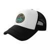Custom Punk I Hate People Baseball Cap for Unisex Women Adjustable Adventure Camping Mountain Camper Trucker Hat Snapback Caps