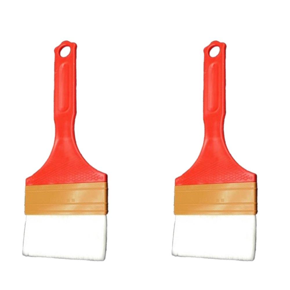 

2Pcs No Trace Paint Brush Uniform Brushing Wall Brushing Tools Water Silk Brush Home Improvement 4 Inch