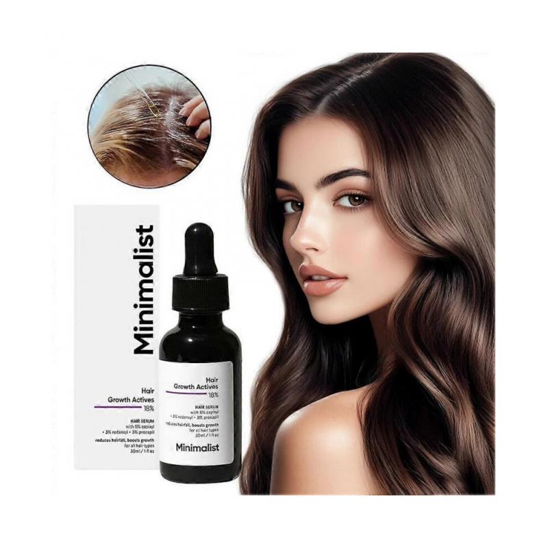 30ml Hair Thickening Serum for Thinning Hair Gentle Formula Boosts Density and Reduces Breakage All Hair Types