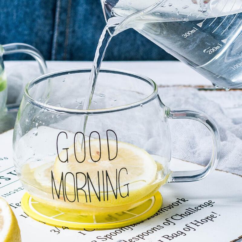 

Heat-Resistant Glass Mug with Handle