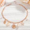 Kpop Boho Starfish Scallops Pendant Choker Necklace for Women Elegant Tassel Chain Sunflower Aesthetic Wed Beach Pearl Jewelry
