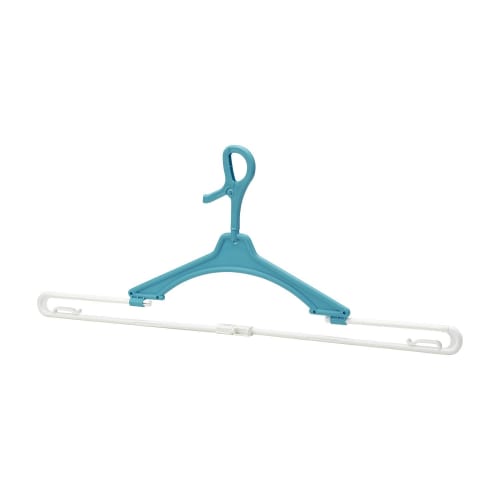 LEC Bath Towel Hanger Set of 3, Thick Pole Compatible (Laundry Hanger)