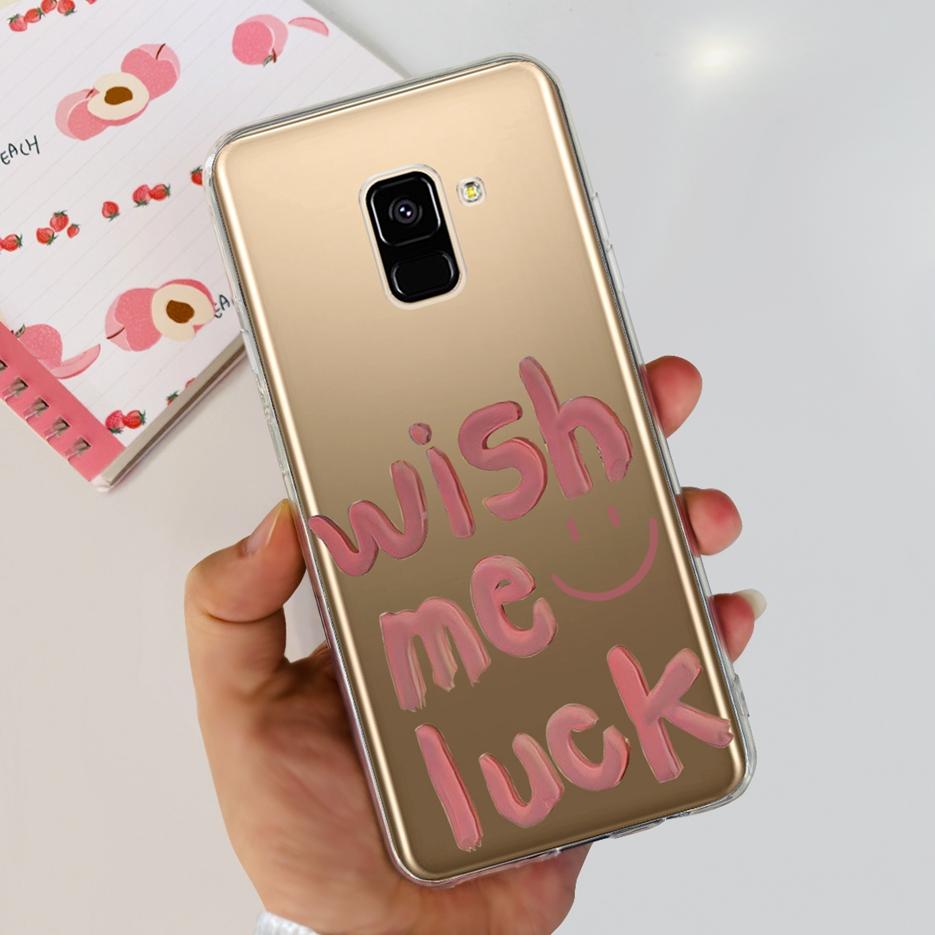 For Samsung Galaxy A8 2018 Case SM-A530F New Fashion Painted Cover Soft Silicone Phone Case For Samsung A8 Plus A8+ A730F Bumper