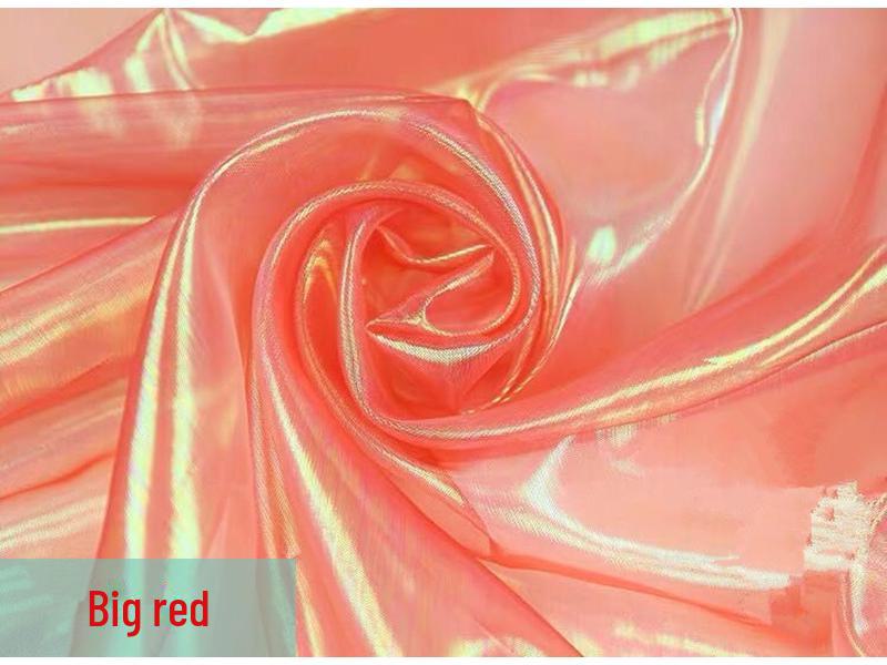 Buntes Fantasy-Laser-Gaze-Gewebe für Aisha Prinzessinnenkleider und Bühnenkostüme