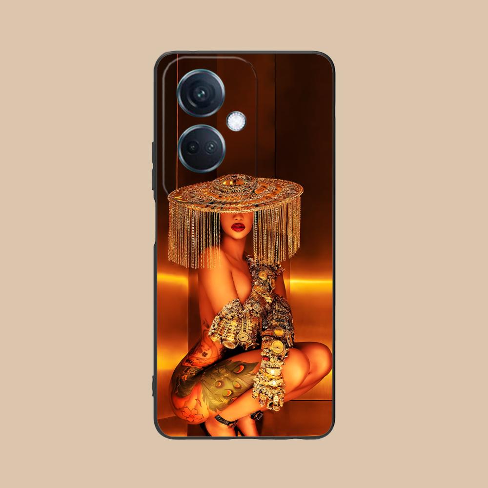 

Cardi B Matte TPU Mobile Phone Case for OPPO Find X9 X8 X7 X6 X5 X3 X2 Plus s Pro Ultra Lite Colorful Printing Cover OPPO Find X2 Pro