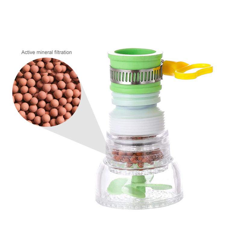 Rotatable 360 Faucet Extender Adjustable Water Tap Saving Universal Connector Extender Rotary Water Purifier Filter Bathroom