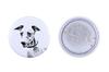 Azawakh, Tuareg Sloughi – Pin with Your Dog, Add Your Own Photo – Design 02 | Art-Dog