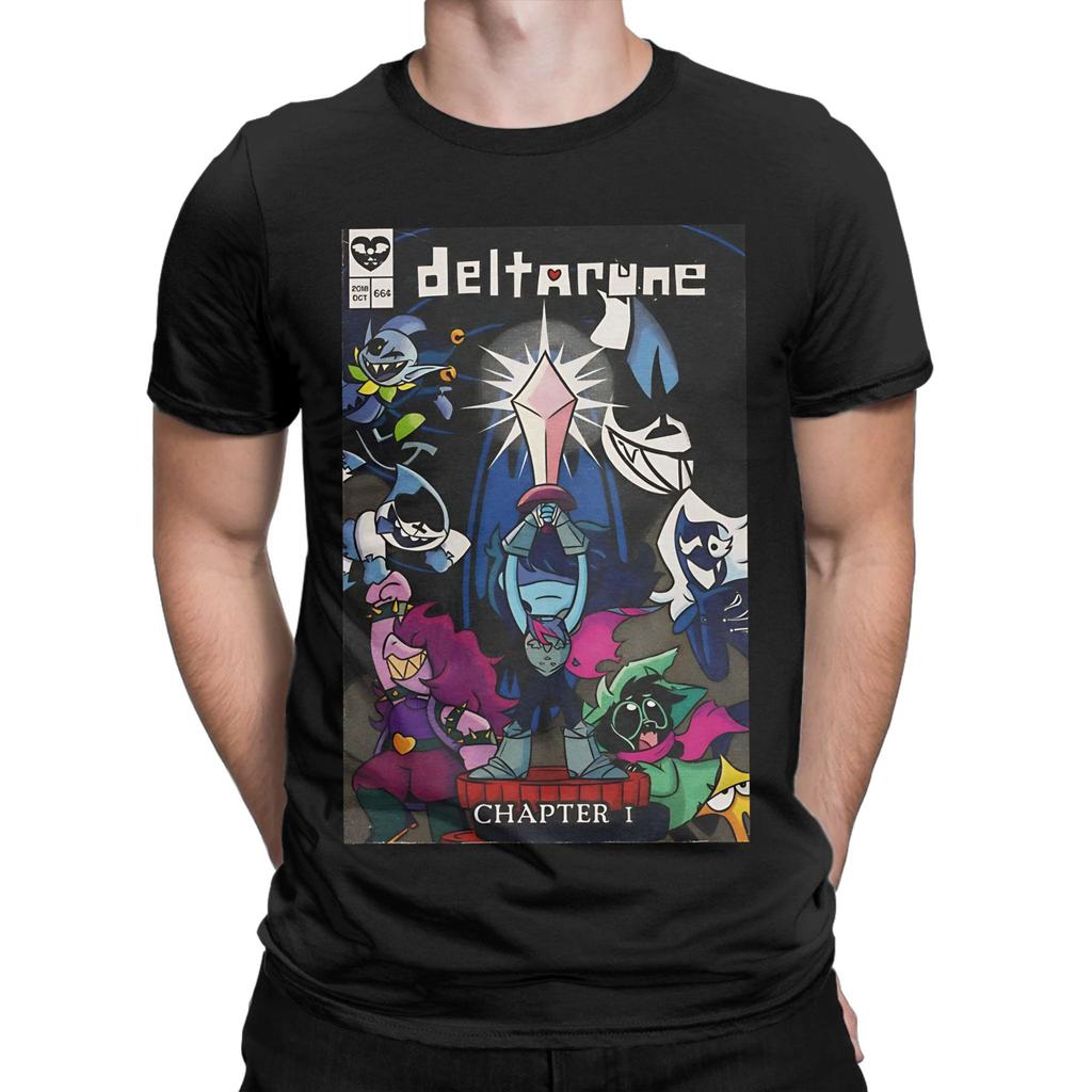 Deltatune Kapitel Lustig 100% Baumwolle T-Shirt deltarune T-Shirts Oberteile Für Unisex