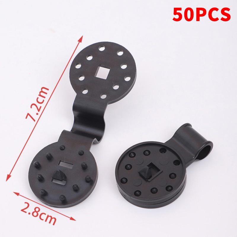 Shade Net Fixing Clips Durable Reusable Plastic Easy Install Weatherproof for Garden Patio Outdoor Greenhouse Use
