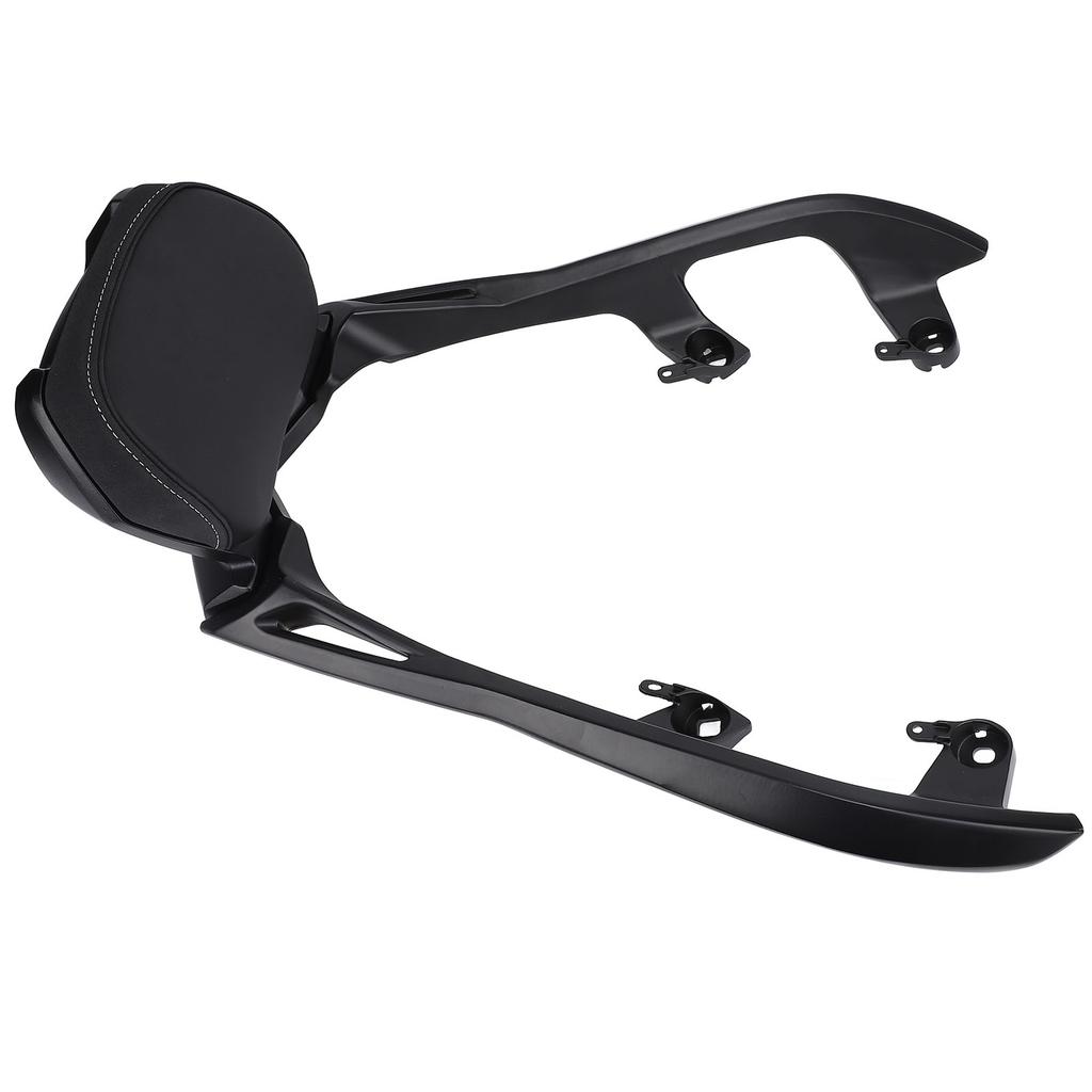 Motorcycle Passenger Backrest Reduce Riding Fatigue Rear Seat Backrest Cushion Pad with Bracket for