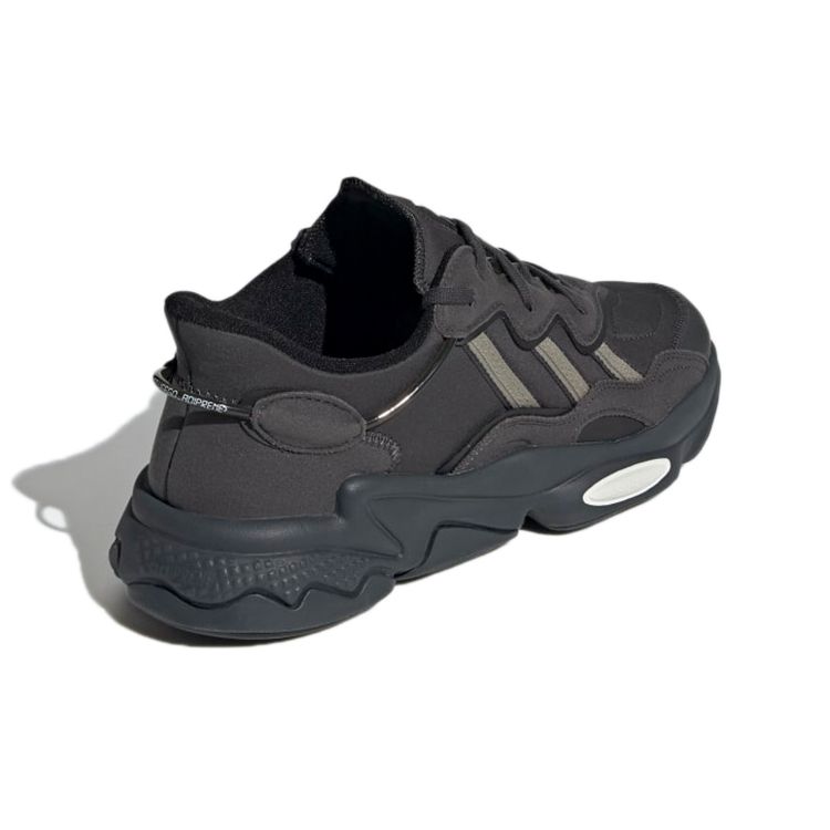 Adidas Originals Ozweego Fabric Sports Casual Slip-Resistant Breathable Low-Top Lifestyle Shoes Unisex sneaker Black H04240