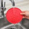 Yousheng Pet Slow Food Mat with Strong Suction Cup, Bone Paw Print Design Dog Feeding Mat, Dog Slow Eating Bowl Accessory for Preventing