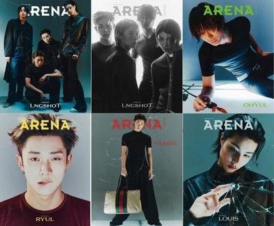 ARENA HOMME+ Coreia 2026 Maio LNGSHOT Lee Jae Wook Park Woojin (AB6IX) Kibitz,KPOP