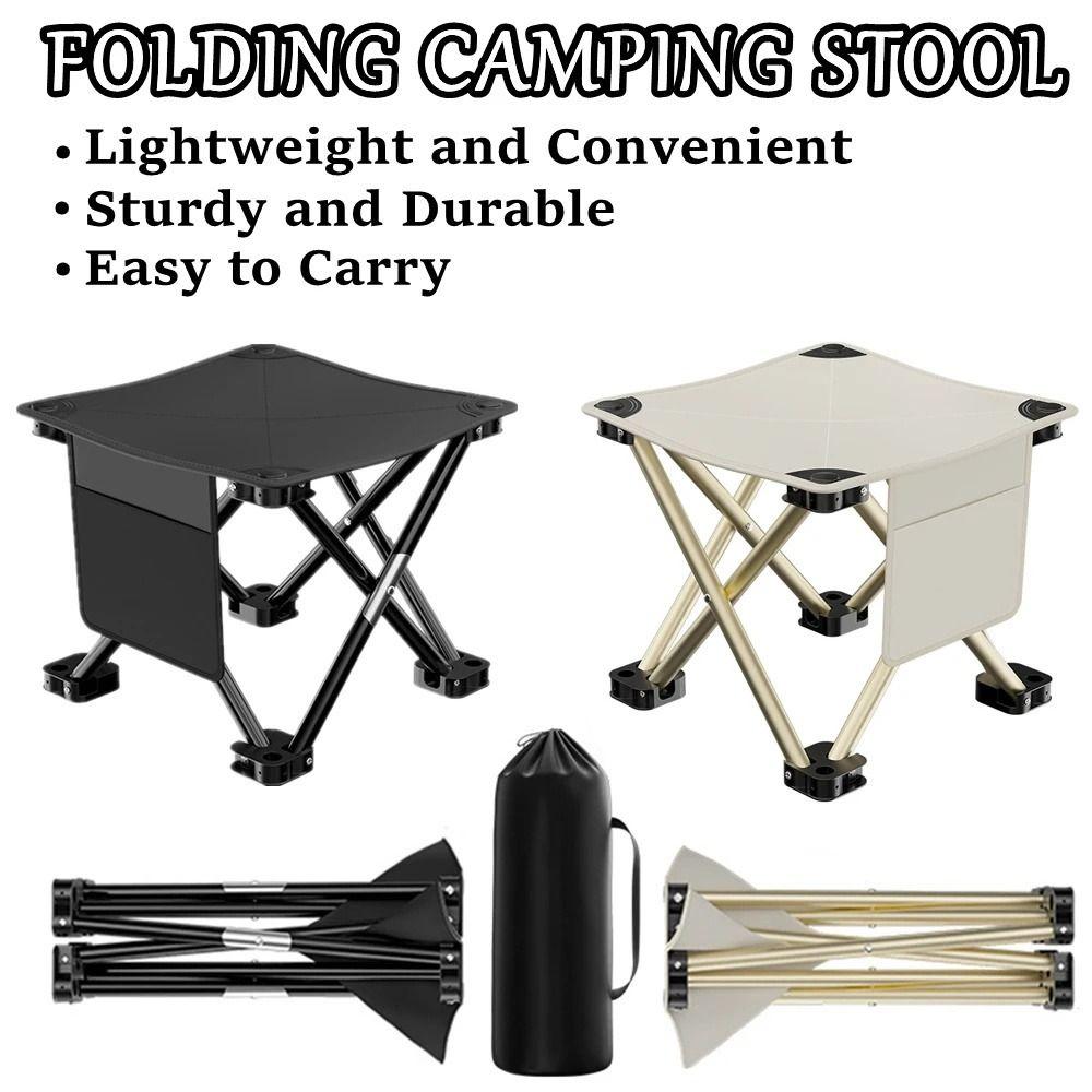 

Складной складной стул для ног Oxford Fishing Chair Portable Camping Stools Outdoor