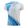 Mens T Shirts Casual Short Sleeve Shirts Gradient Neck Soft Loose Fit Graphic Tees Summer Tshirts For Men