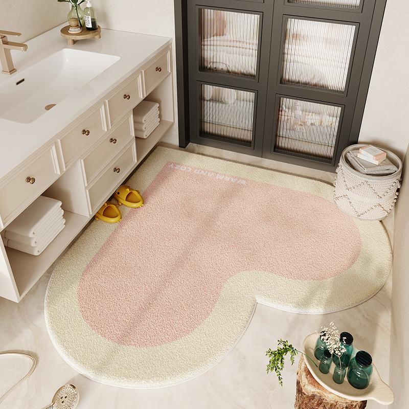 Cute Style Floor Mat Bathroom Floor Mat Bathroom Door Wear-resistant and Anti Slip Mat