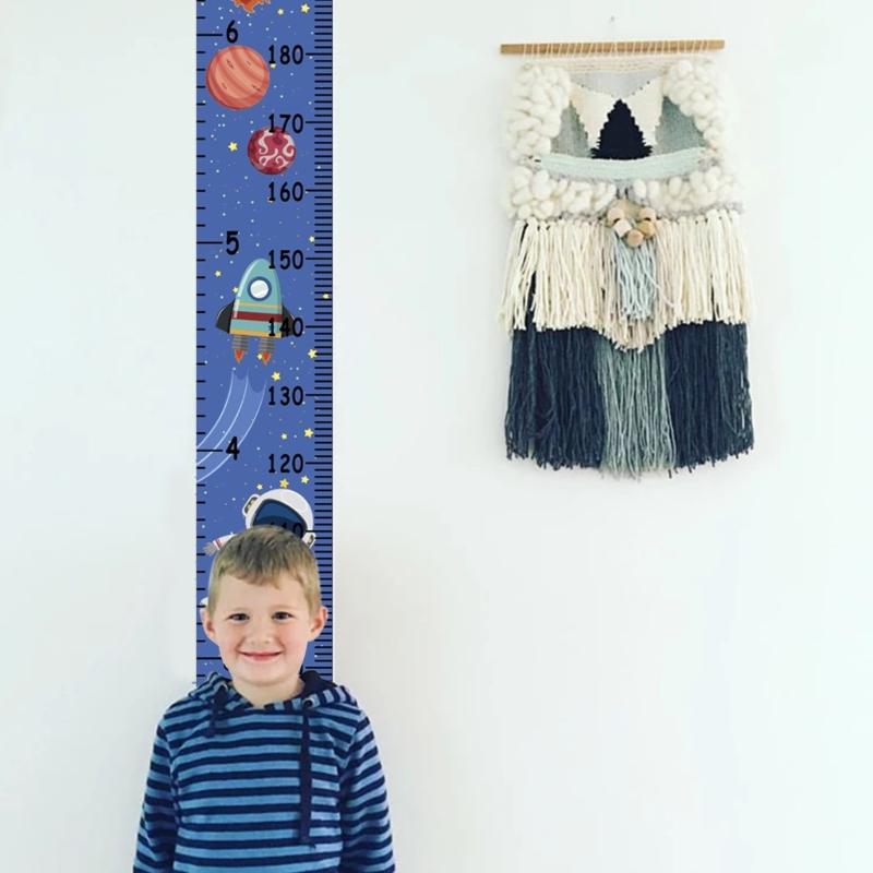 Creative Cartoon Decoration Kids Height Growth Chart Ruler for Kids Wall Meter