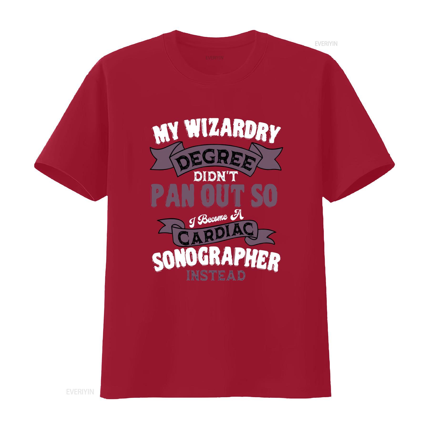 

My Wizardry Degree Didn t Pan Out So I Become T Shirt Ultrasound Technician For Sonographers Tech Medical vintage Washed S