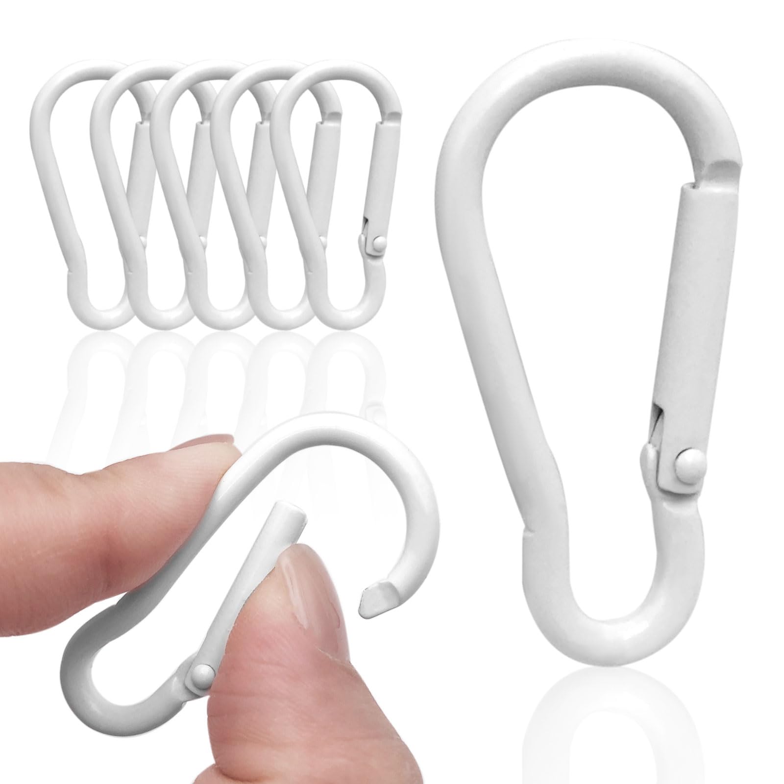 YANGZI Small Carabiner Mini Carabiner Hook Outdoor Hook Snap Alloy 3.15cm