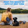 2026 New Collapsible Dog Bowl Set 2 Pack 11.83 oz Portable Water Food Bowl for Small Medium Dogs Travel Camping