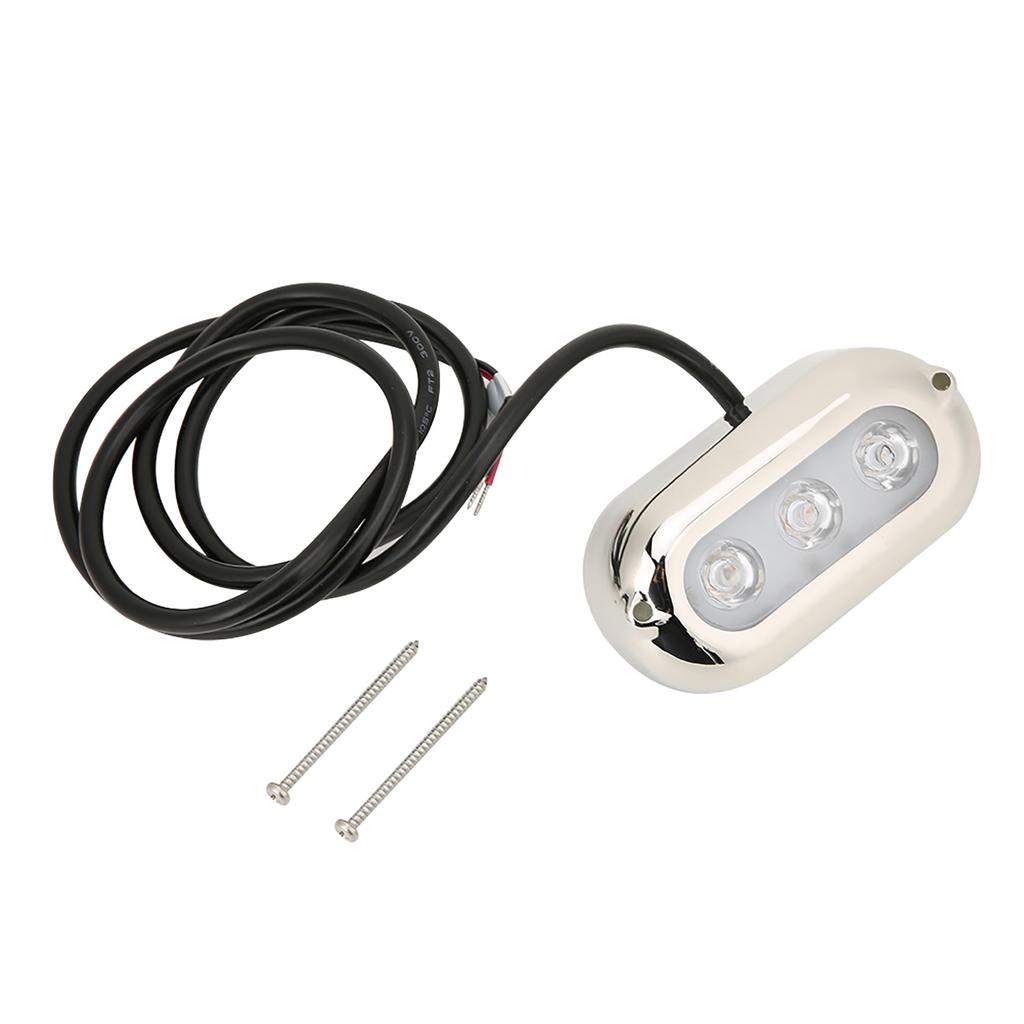 LED Underwater Light Waterproof Marine Boat Yacht Bottom Tail LampBlue Light