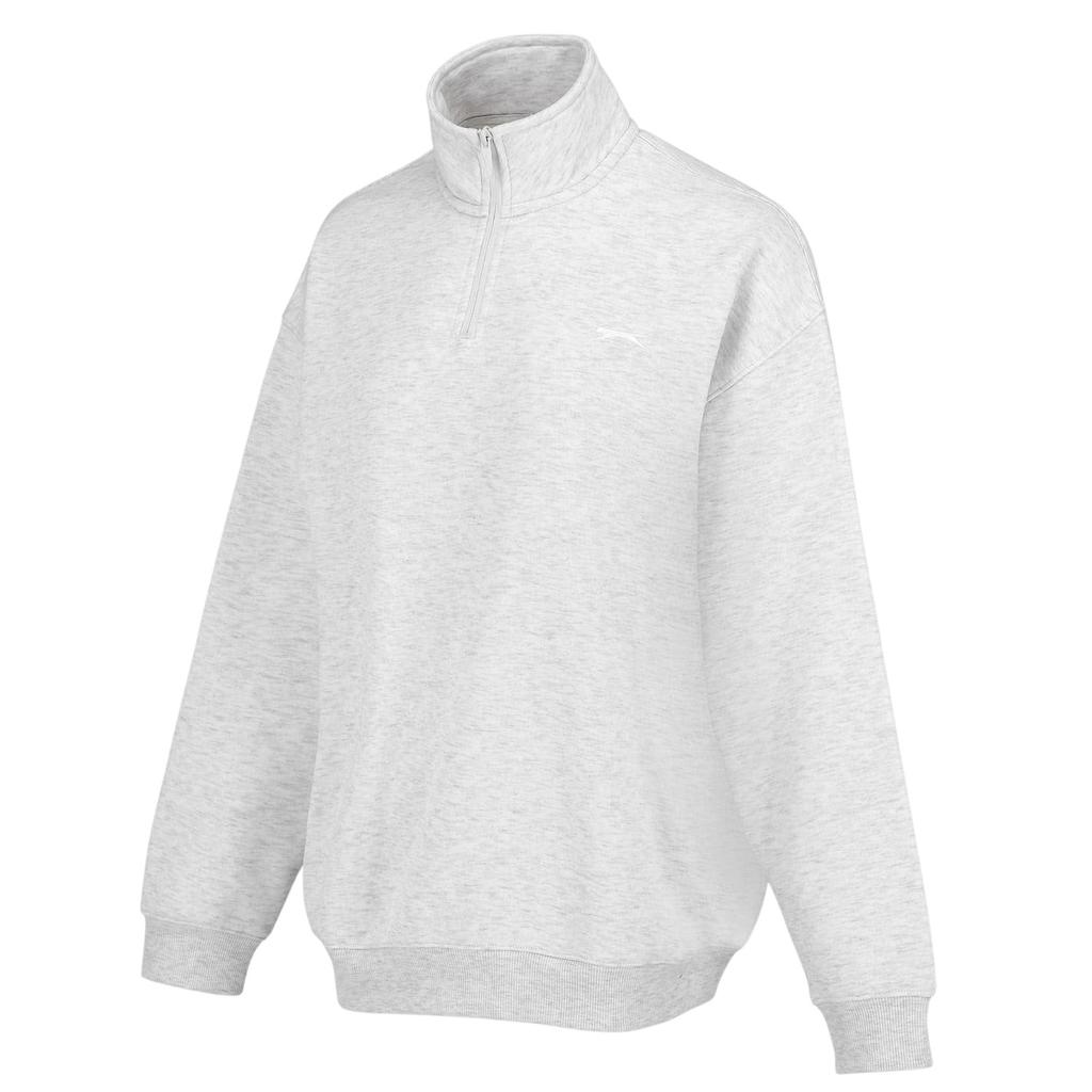Slazenger Womens/Ladies Quarter Zip Oversized Sweatshirt