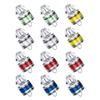 Boats Fishing Attractor Light Set with 12 LED Underwater Lures Light, Compacts Hanging Hook Body and Multiple Color Option for Night Fishing Trip