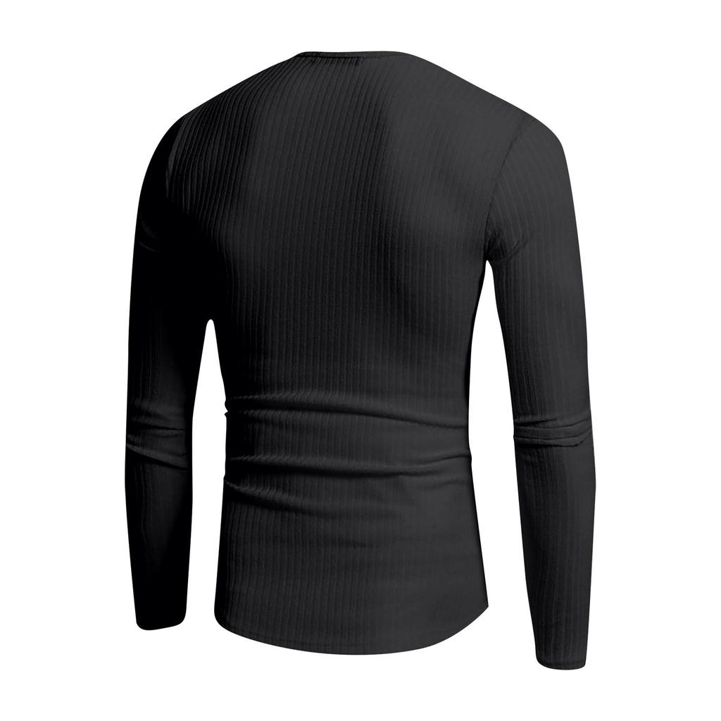 Spring And Men's Long Sleeve Sweater Striped Business Sweater