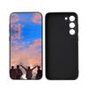 19 Days Luxury Luxury Black Phone Case For Samsung Galaxy S23 S24 S25 Ultra S22 Plus S21