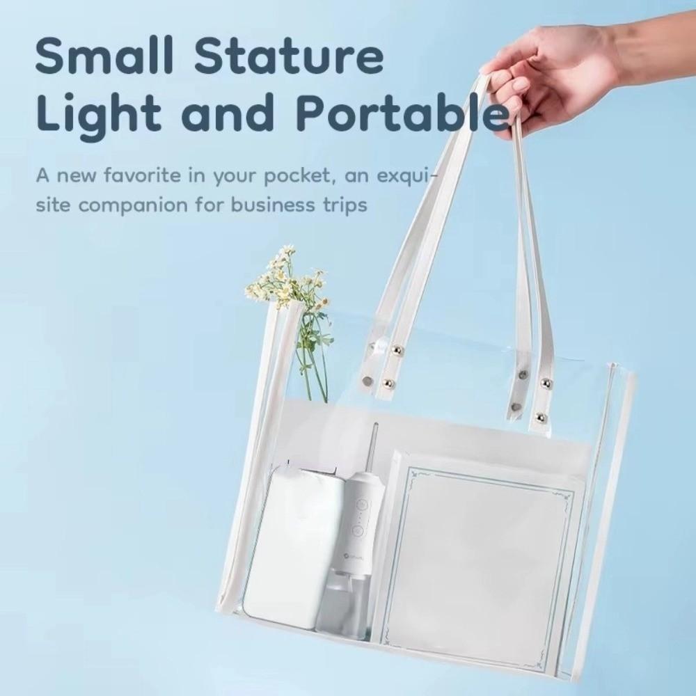 Portable Electric Oral Irrigator Cordless Smart Dental Cleaner Rechargeable Professional Electric Tooth Flusher Clean Gums