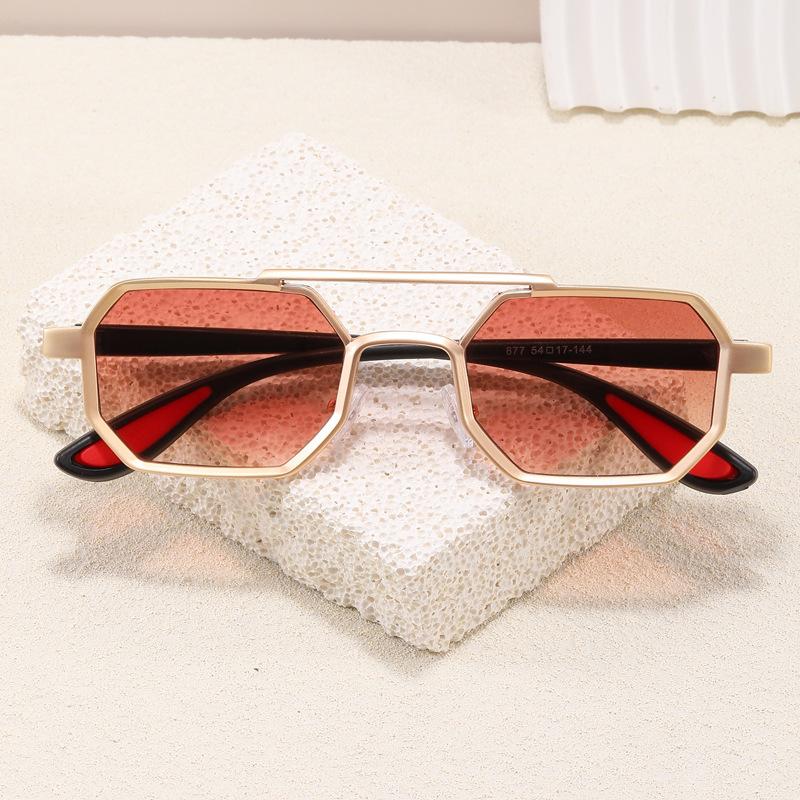 European American Style Square Sunglasses UV Protection for Women Men Outdoor Driving Fishing