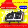 Compatible with J6P500 LED Headlight Assembly, Dual-Lens Enhanced Super Bright Laser
