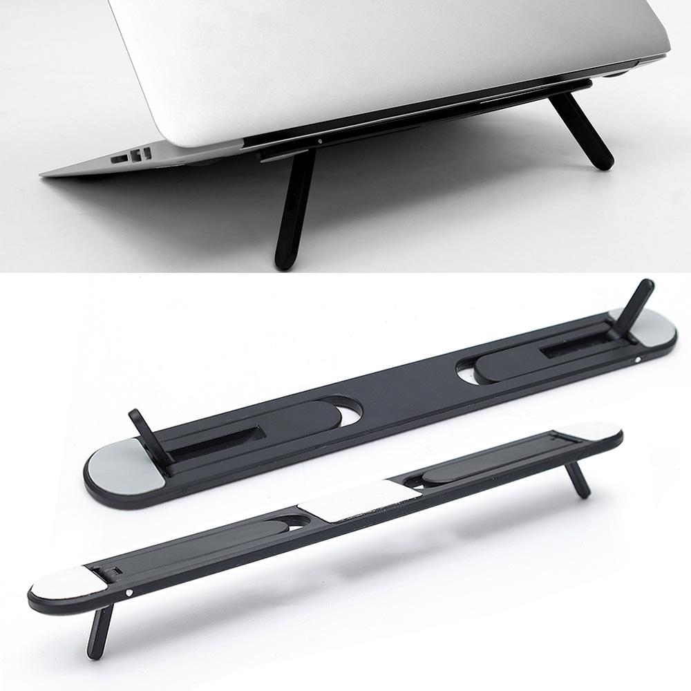 Universal Laptop Riser Stand for Macbook ThinkBook Dell Notebook Cooling Pad Ultra thin Invisible Laptop Bracket